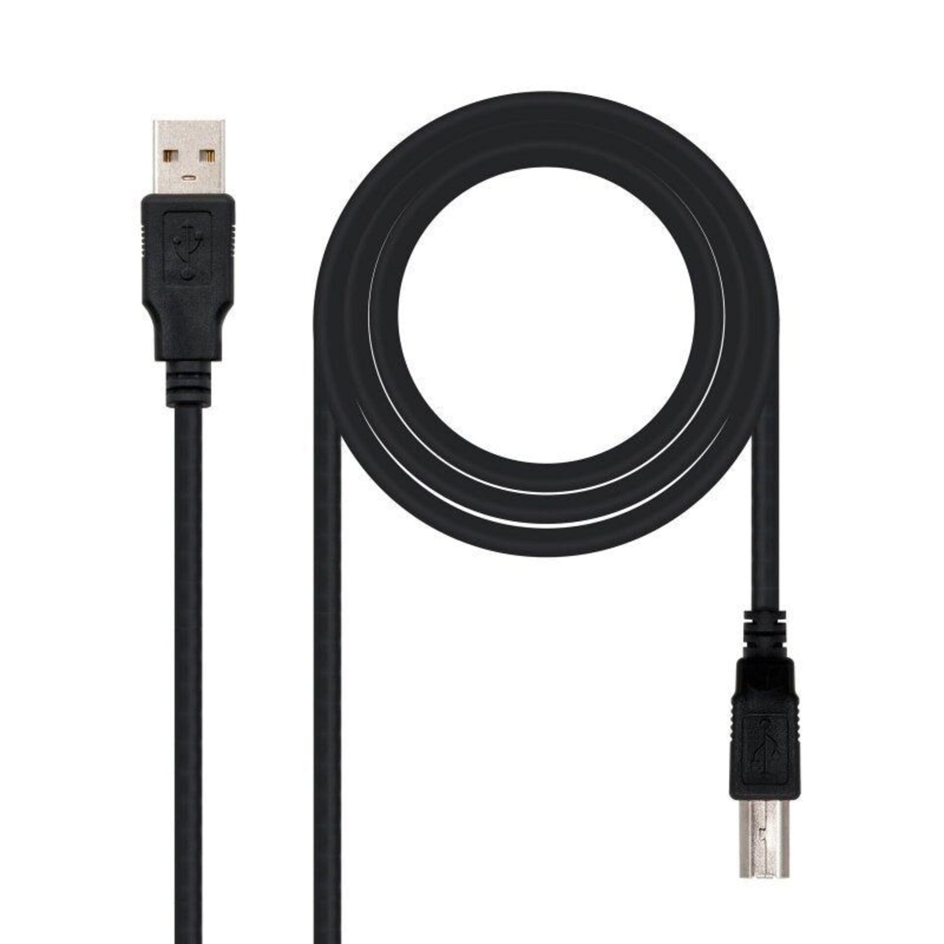 Cable USB 2.0 Impresora Tipo A-M-B-M 1 M - 2