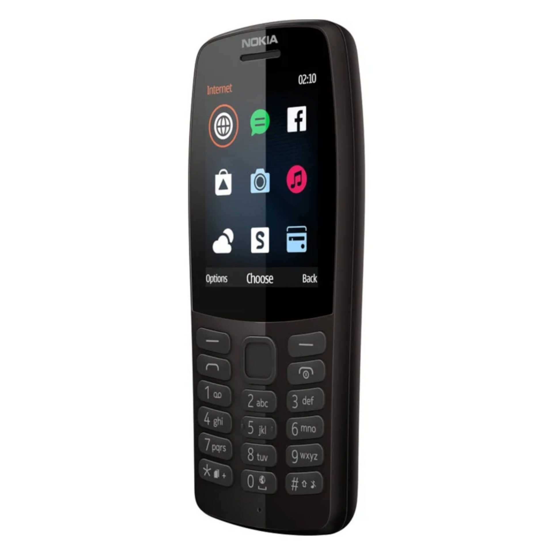 Nokia 210 4G Dual Sim 2.3" Negro - 2