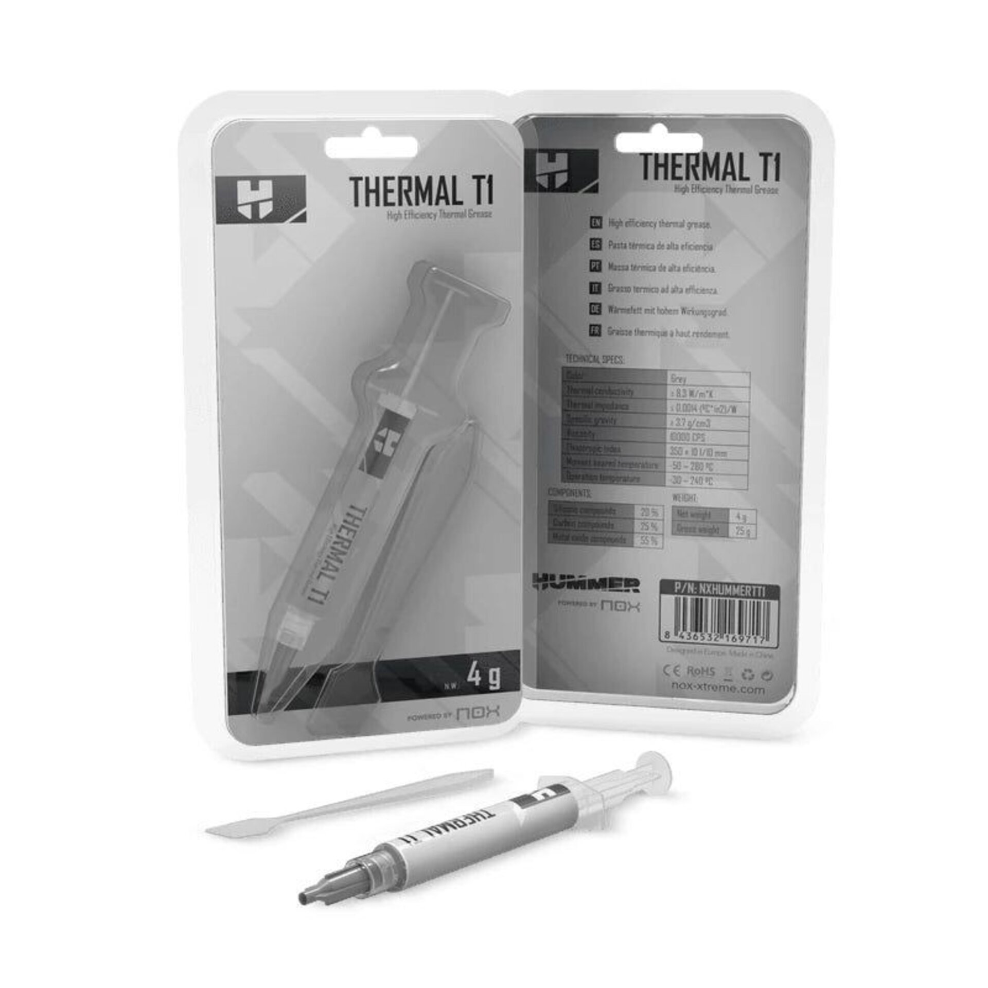 Pasta térmica NOX Hummer Thermal T1 4g - 4