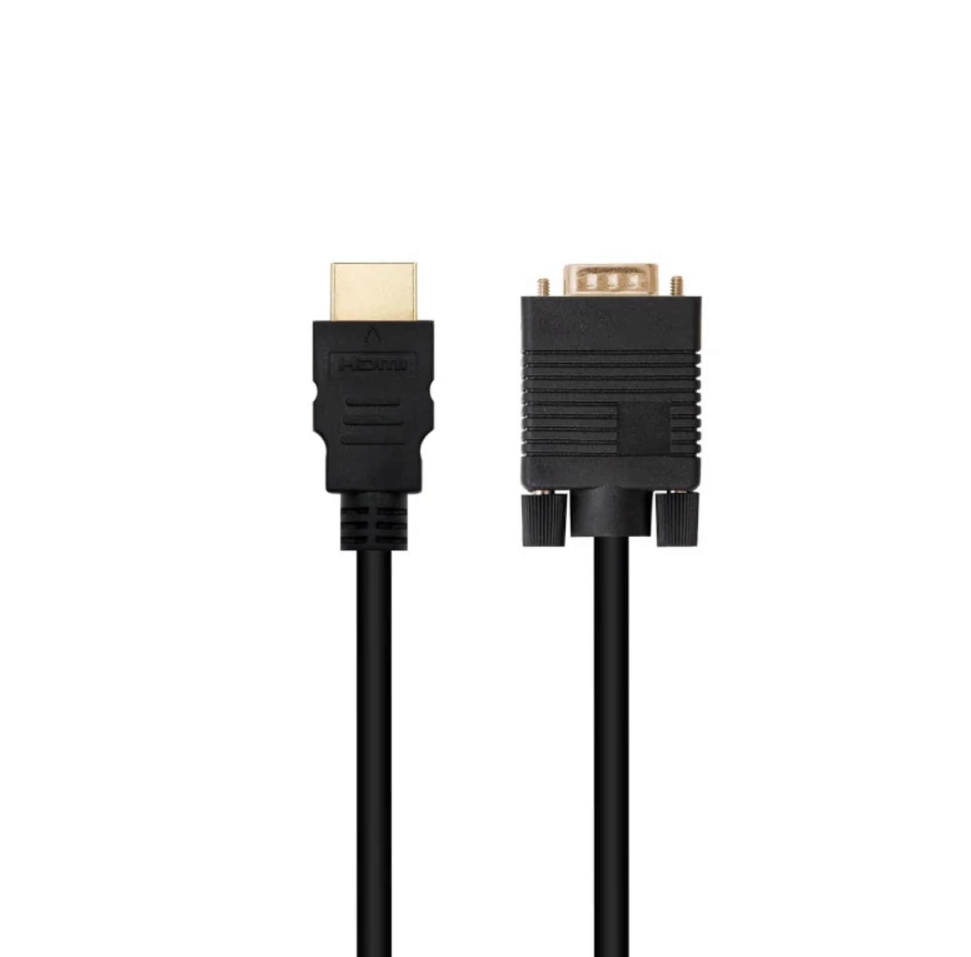 Conversor HDMI a VGA M-M, 1.8 m Negro - 3