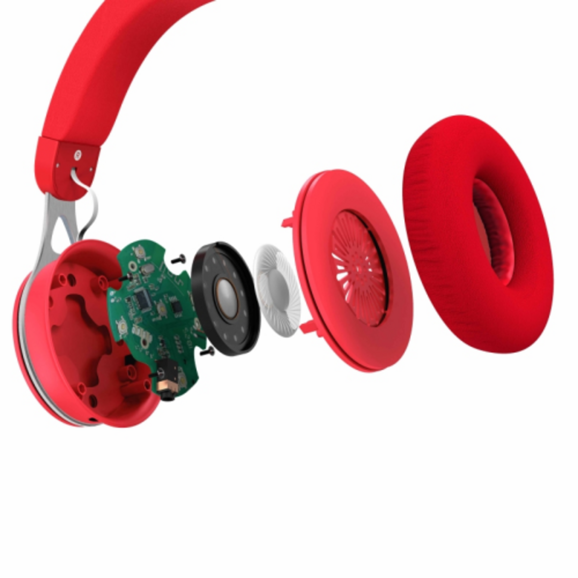 Auricular+Mic Energy Sistem Urban 3 Rojo - 3