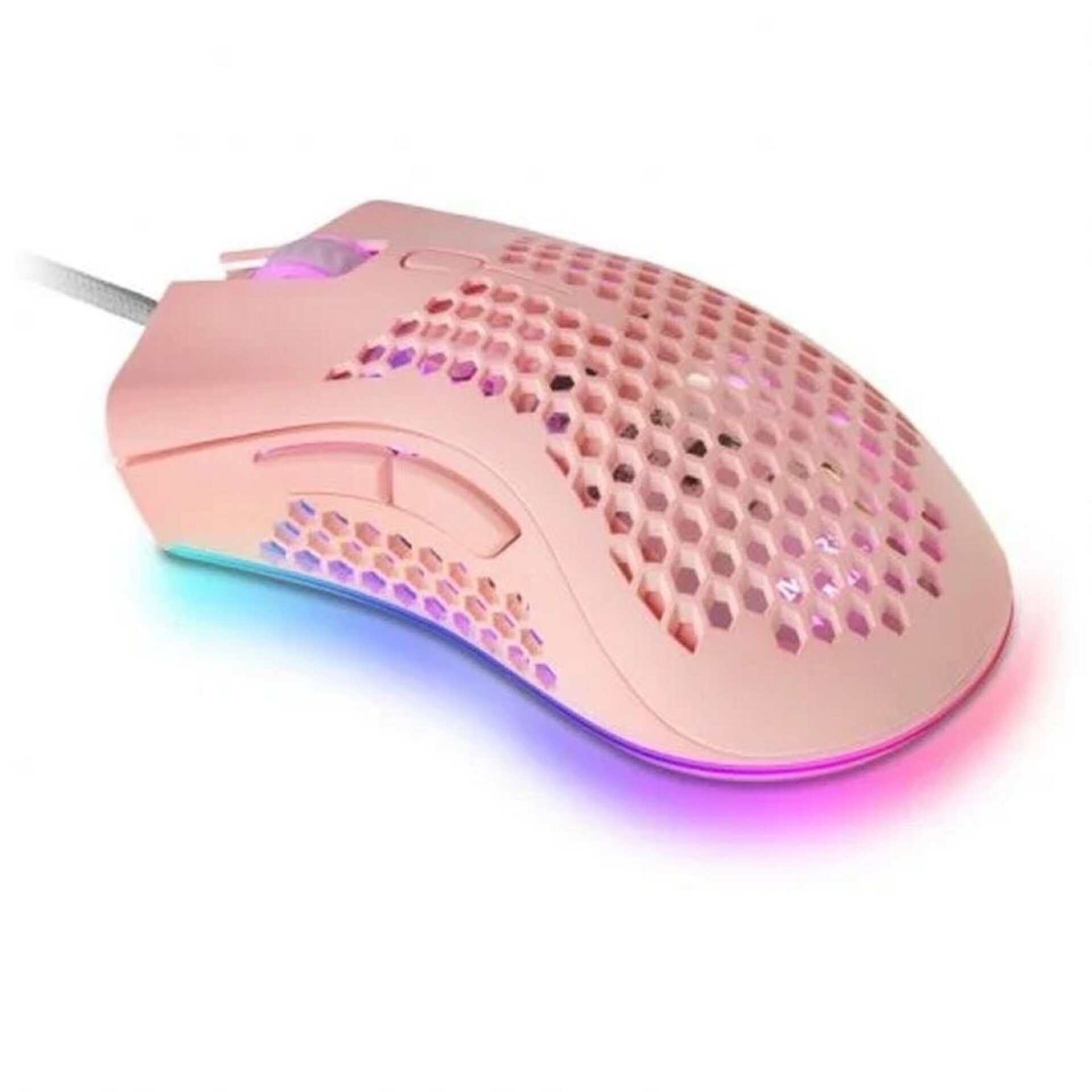 Ratón Mars Gaming MMEX 32000DPI 75G RGB PINK - 2