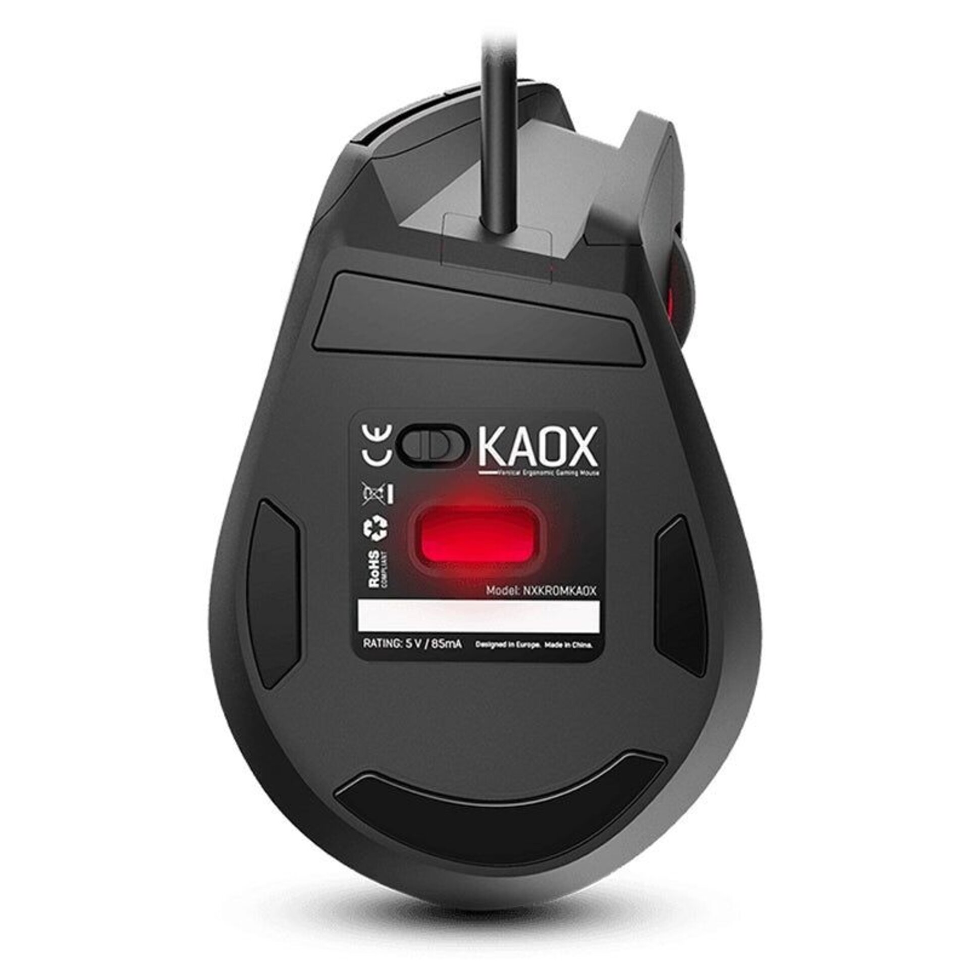 Raton Vertical Gaming Krom RGB Kaox - 4