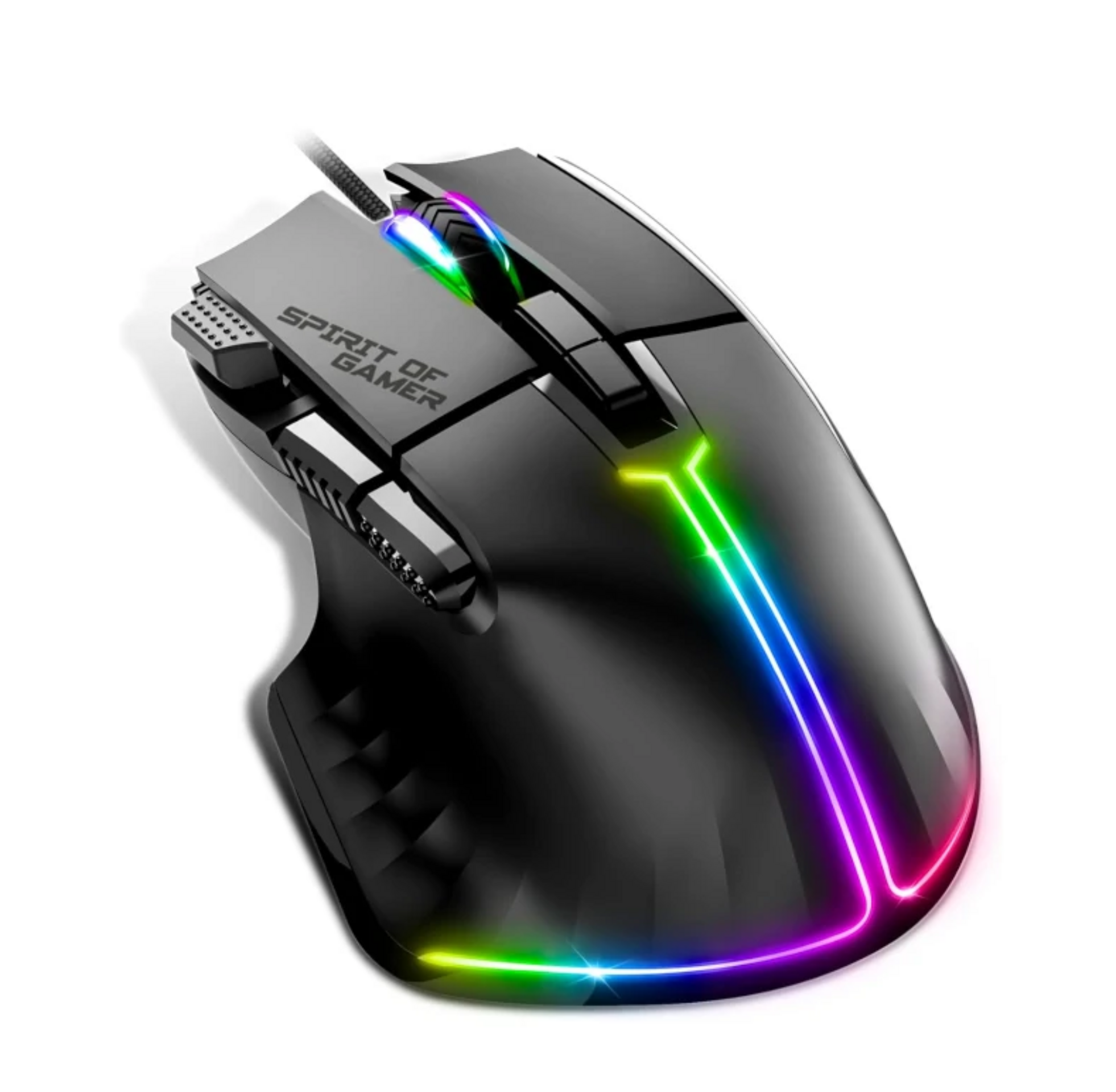 Spirit of Gamer Raton Souris Pro M5 Negro - 3