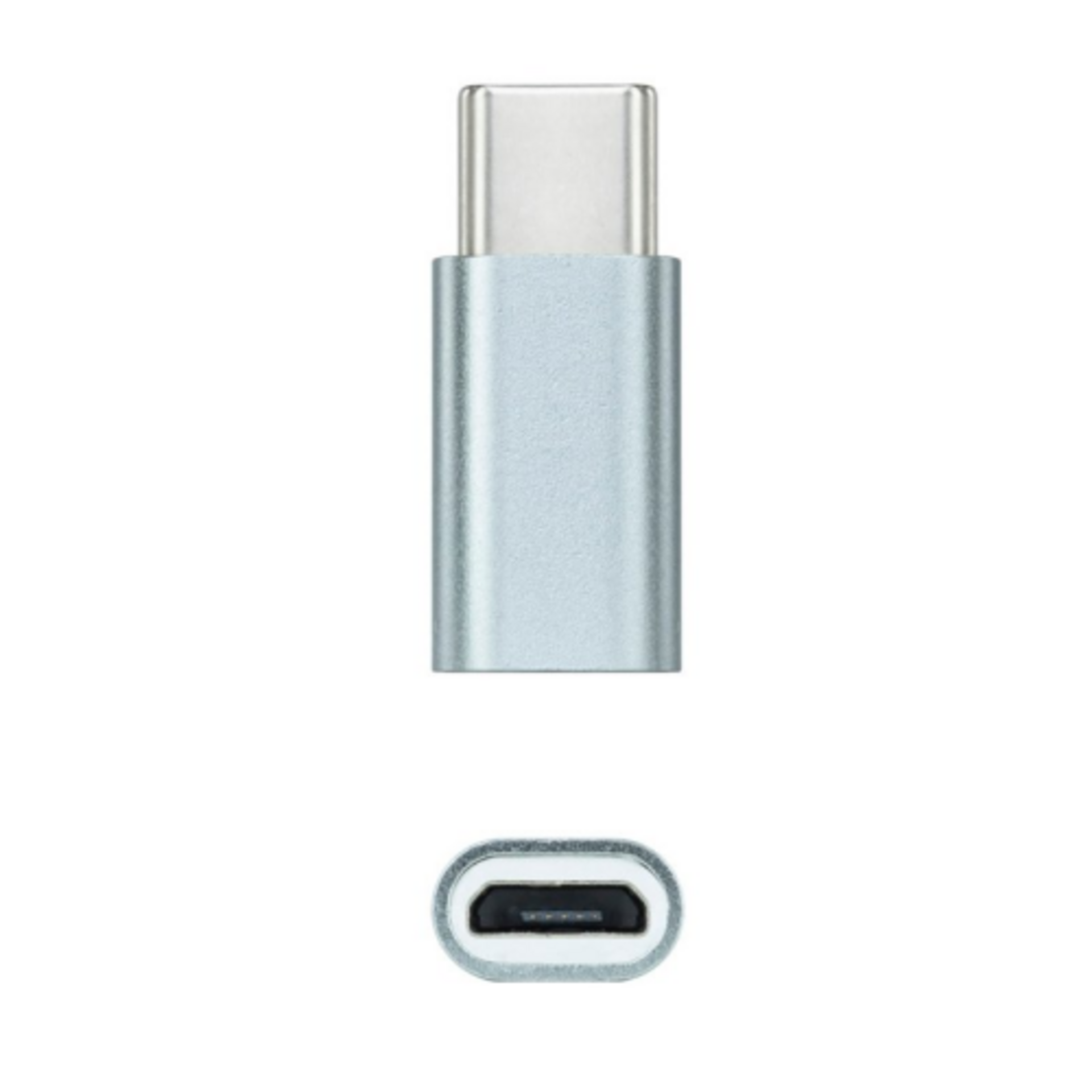 Adaptador USB-C/M-MicroB/H, Aluminio - 2